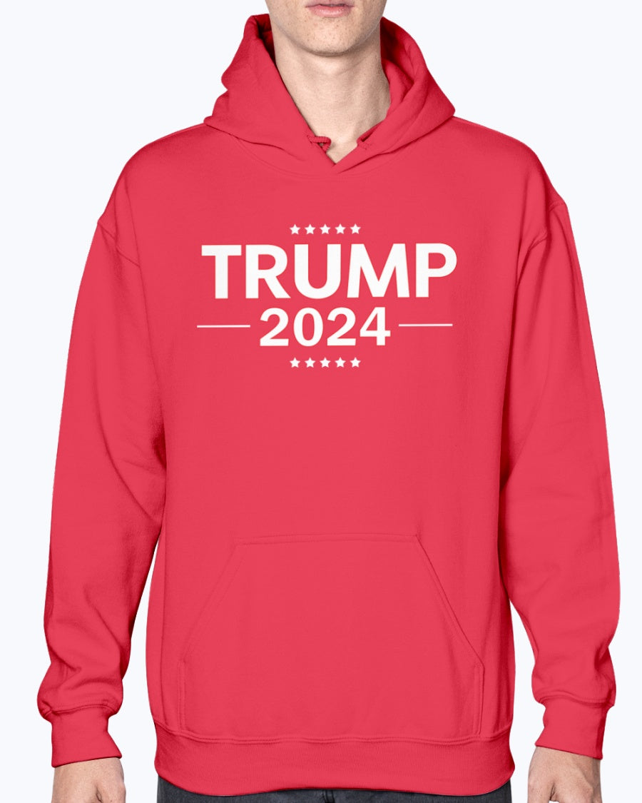 Trump 2024 Embroidered Sweatshirt Stitched Hoodie S 5XL