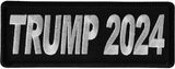 Trump 2024 Patch - 4x1.5 inch - Embroidered Iron on Patch