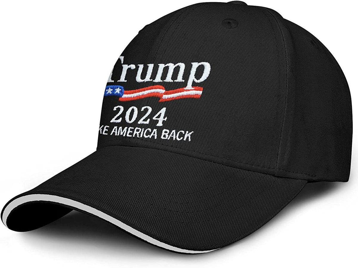 Trump 2024 Hat Embroidered Trucker Cap