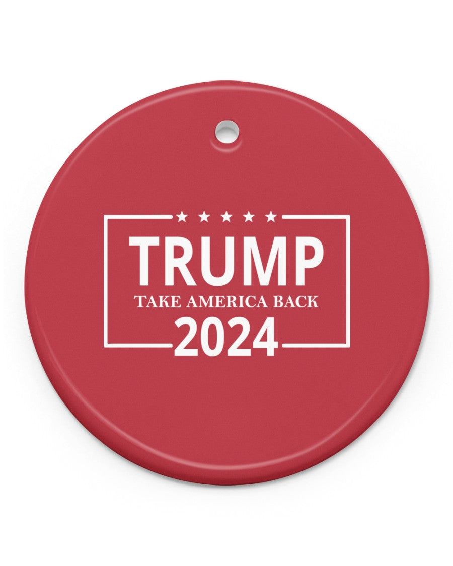 President Donald Trump Christmas ornament